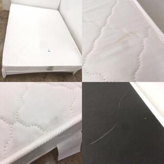 中古 店舗近郊送料格安 チェリー 桜屋工業 ダブルベッド マット付 BH