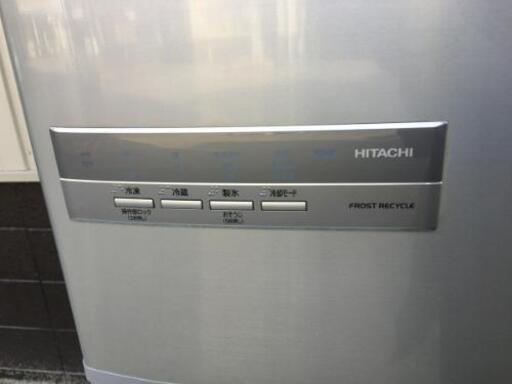 HITACHI 日立 冷凍冷蔵庫 (415L） 5ドア シルバー R-S42BM (S) ビック\u0026スリム 2012年製