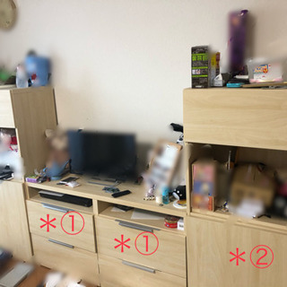【急募】IKEA テレビ台セット(3点)
