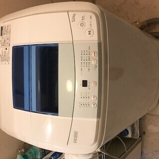 ハイアール　全自動洗濯機　JW-K50M　5Kg洗い　2017年...