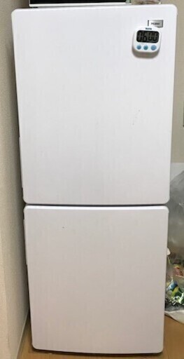 ハイアール　2ドア冷凍冷蔵庫　JR-NF148A　2017年式　冷蔵室94L　冷凍室54L　10,000円