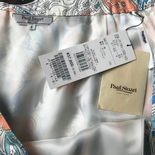 定価37,800円 新品 ポールスチュアート スカート S 裏地付き ツルツル  