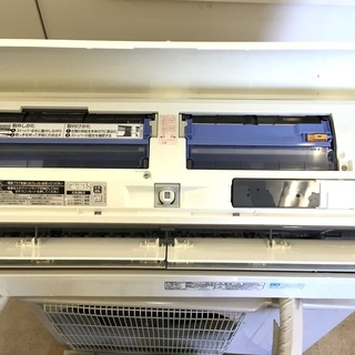 美品＞三菱・霧ヶ峰エコムーブアイ・MSZ-HW223-W・お掃除メカ搭載