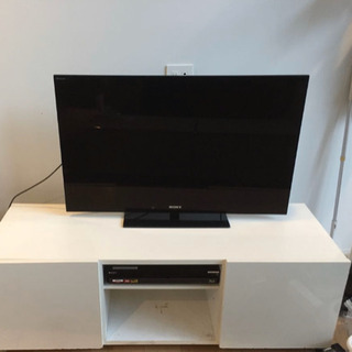 テレビ台 ホワイト 光沢 メラミン 1500mm 150cm シ...