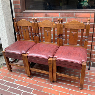 40年続いた老舗喫茶店の椅子