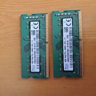Samsung 8GB DDR4 ram x2 (16gb セット)
