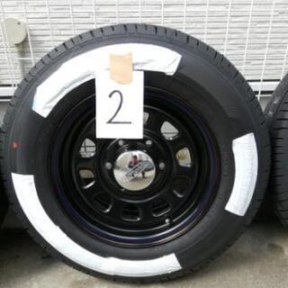 値引き中 美品 デイトナ ホイール ナスカー タイヤ 15インチ 