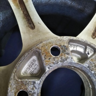 BIM WS028 日本製 ランエボ スカイライン マークX マークⅡ スープラ RX-7 レクサス GT-R 白 ホワイト 17インチ 8.5J ダウンヒルスペシャル リム 歪~回転振れ有