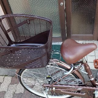 S-TECH 24吋ファミリーサイクル シングル/LEDオート/ブラウン