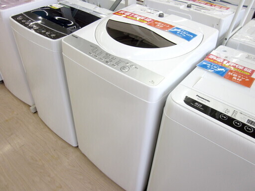 安心の1年保証付！2018年製 5.0kg TOSHIBA(東芝)「AW-5G6」全自動洗濯機です！