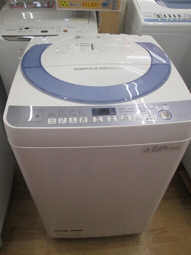 シャープ　洗濯機　ES-T708　2016年式　7ｋｇ