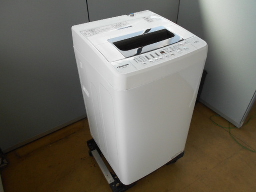 ハイセンス　全自動洗濯機　HW-T45C『美品中古』2019年式【リサイクルショップサルフ】