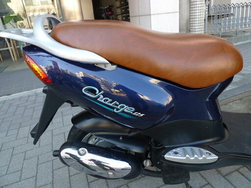 PGO チャージ125 自賠責保険令和3年8月まで有効 クレジット決済で