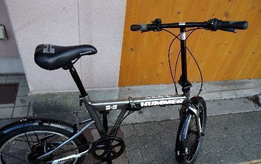 ソフトバンク　お父さん　折りたたみ自転車 ブラック ソフトバンク お父さん自転車2台