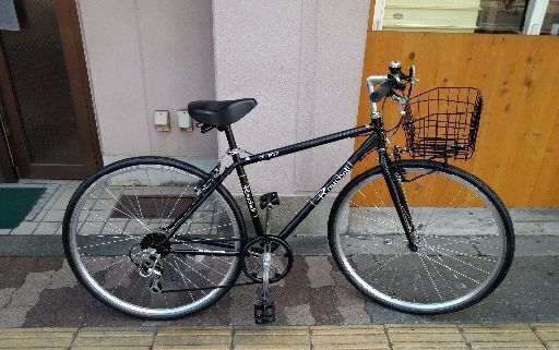 Raychell[レイチェル] 700cクロスバイク 7speed/ブラック