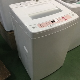 生活応援　アクア　洗濯機　2015年製　AQW−S50C  5㎏