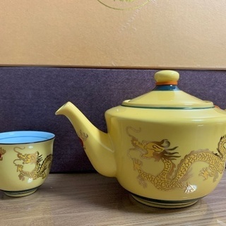 中国茶　茶器　金龍