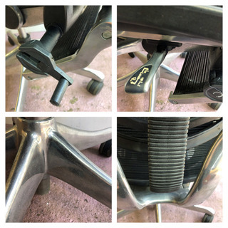 ⚫️人間工学⚫️エルゴヒューマン プロ、オットマン、 ステルスメッシュ、