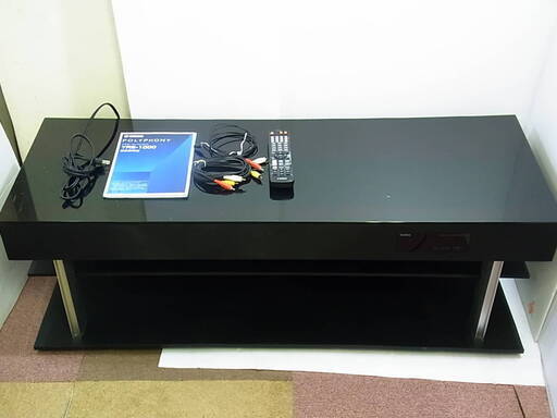 ◆ヤマハ☆シアターラックシステム◆サラウンドシステム内蔵テレビ台、ローボード◆YAMAHA POLIPHONY YRS-1000◆動作ＯＫ