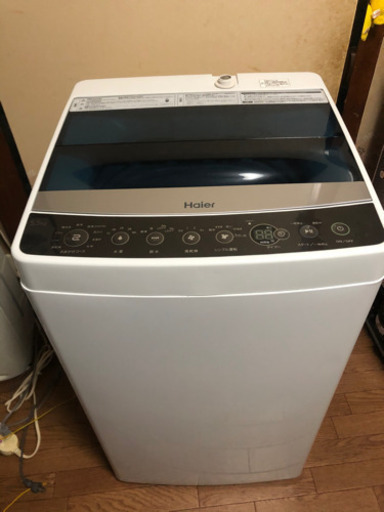 ただ今交渉中★美品早い者勝ち★洗濯機　5.5キロ　18年製　Haier