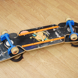 Dimension スケートボード 全長90cm ブラック系 髑髏 ドクロ ストリートボード ディメンション ☆ PayPay(ペイペイ)決済可能 ☆ 札幌市 清田区 平岡