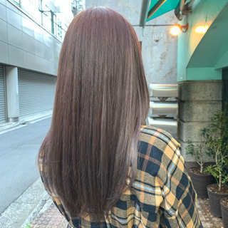 ヘアカラー 3850円　トリートメント 3850円