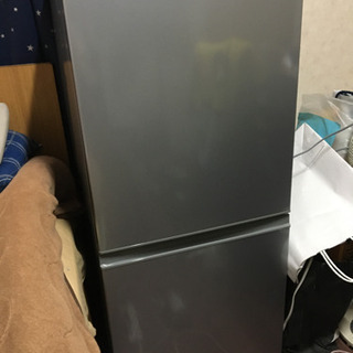 ノンフロン冷凍冷蔵庫　シルバー