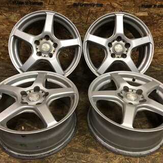 TOPY SIBILLA シビラ GG 社外ホイール 16インチ 4本 6.5J5HPCD114.3+52 プレマシー オデッセイ等 (VHI50) クレジットカード QR決済可能