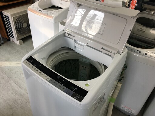 日立7.0K洗濯機DDインバーター2017年製！！！　分解クリーニング済み！！！