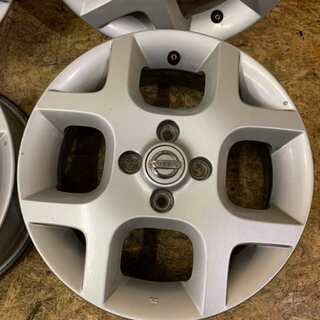 日産 キューブ 純正ホイール 15インチ 4本 5.5J4HPCD100+50 (VHM80 