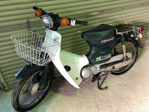 【売約済】ホンダ C50 スーパーカブ 実働 バッテリー新品 キャブOH済 原付バイク