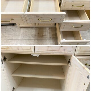 キッチンボード 食器棚 幅105cm★買取帝国 志木店