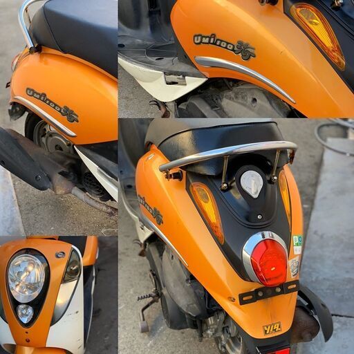 ♪格安小型♪SYM UMI 100 100cc♪配達可/良質WAKOS製品で清掃