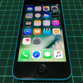 iPhone5c ブルー