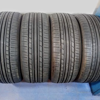 夏 2019年 4本 ヨコハマ 215/50R17【点検OK】人気の エコス ES31 低燃費 エコタイヤ【~90％富山】ECOS 中古 4本 17インチ 『富山市手渡しもＯＫ』