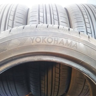 夏 2019年 4本 ヨコハマ 215/50R17【点検OK】人気の エコス ES31 低燃費 エコタイヤ【~90％富山】ECOS 中古 4本 17インチ 『富山市手渡しもＯＫ』