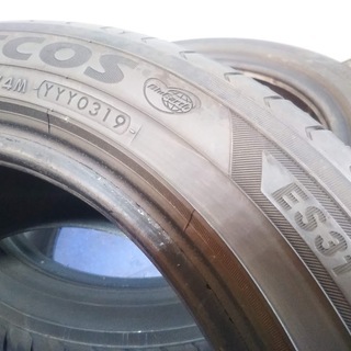 夏 2019年 4本 ヨコハマ 215/50R17【点検OK】人気の エコス ES31 低燃費 エコタイヤ【~90％富山】ECOS 中古 4本 17インチ 『富山市手渡しもＯＫ』