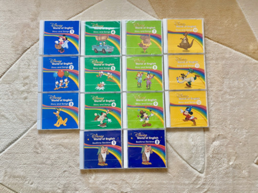 ディズニー英語システム　メインプログラム　CD