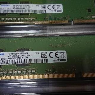 デスクトップPC用メモリ　DDR4　4GB　2枚