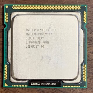 Intel Corei7-860 CPUのみ 動作確認済み