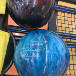 ボウリングボールキャリーとボールセット