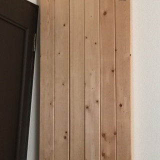 決まりました！   DIY    木材6本とウォールナット6本分