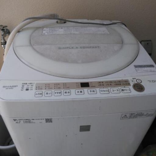 【数量は多】 2018年SHARP洗濯機 洗濯機