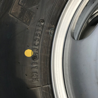 ブリヂストン　ほぼ新品　タイヤ+ホイール　195/85R15 113/111L 6本セット タイヤホイールセット 小型バン、トラック
