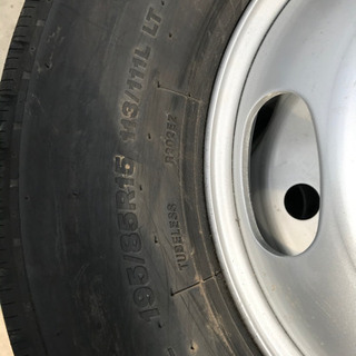ブリヂストン　ほぼ新品　タイヤ+ホイール　195/85R15 113/111L 6本セット タイヤホイールセット 小型バン、トラック