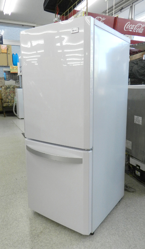 138L 2015年製 2ドア冷蔵庫 ハイアール 100Lクラス JR-NF140K ホワイト ☆ PayPay(ペイペイ)決済可能 ☆ 札幌市 北区 屯田