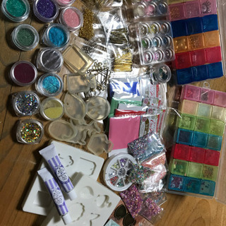 アクセサリーパーツ、ネイル、レジン　etc.