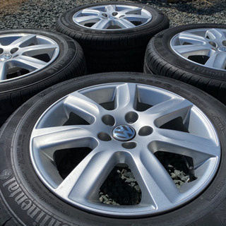 VW ワーゲン 6Rポロ 純正アルミ 夏タイヤ