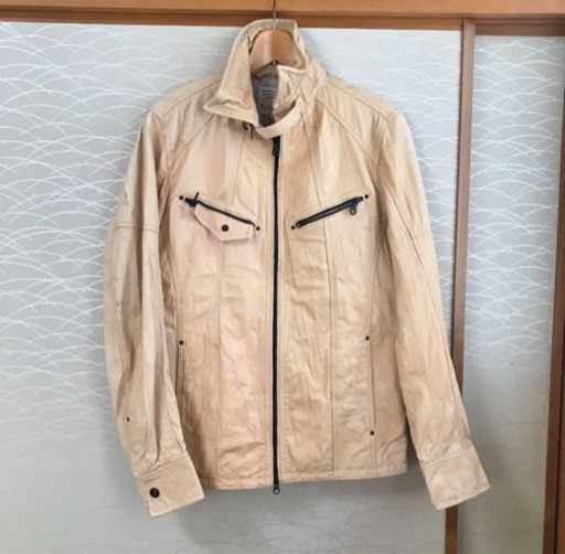 ニコル クラブ　豚革　ライダースジャケット