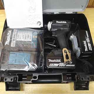 新品 マキタ 18V 6.0Ah 充電式インパクトドライバ TD171DRGX B ブラック バッテリ×2、充電器付き makita